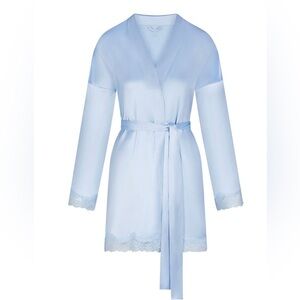 [NWT] SKIMS HOTEL SHINE LACE SHORT ROBE 2XL